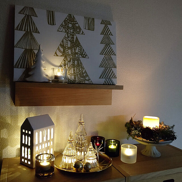 masumiの-ホルムガード フェアリーテイルズ ツリー クリスマス クリスマスツリー Lサイズ クリア ガラス 置物 北欧 HOLMEGAARD インテリア Lの家具・インテリア写真