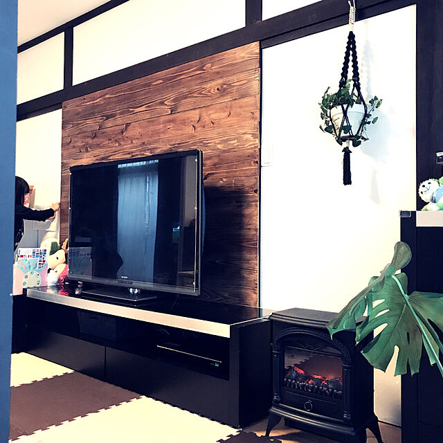 Satoshiのニトリ-暖炉型ファンヒーター(BK18)  『玄関先迄納品』 『1年保証』の家具・インテリア写真