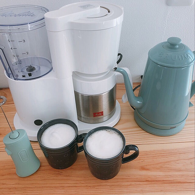 batyaの-(ペーパーフィルターセット！)メリタ(Melitta) コーヒーメーカー オルフィ ALLFI SKT52-3-W ホワイト [2〜5杯用][ペーパードリップ式][SKT523W]の家具・インテリア写真