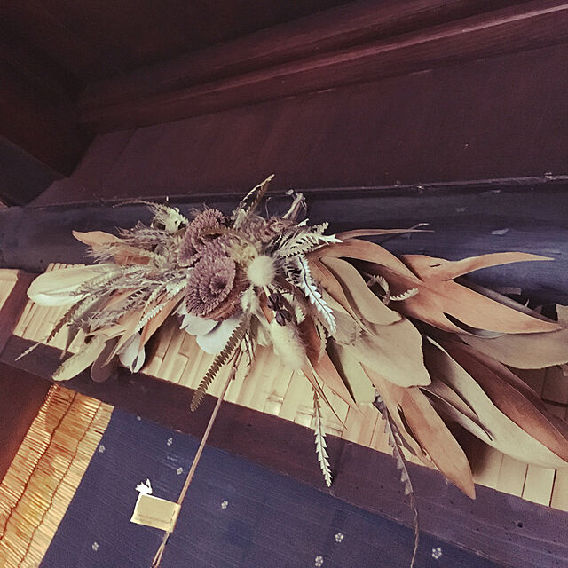 Chisakoの-ドライフラワー花束 スワッグ 壁飾り インテリアにの家具・インテリア写真