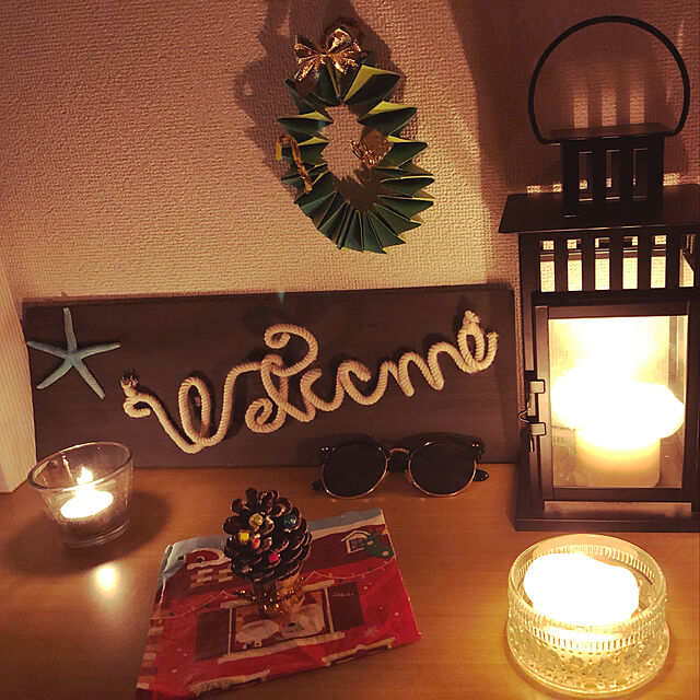 yuumisのイケア-【IKEAイケア】GLIMMAティーライトキャンドル ロウソク クリスマスの家具・インテリア写真
