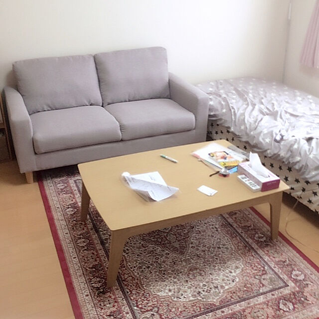 sakanaaaの-シンプル2人掛けソファーの家具・インテリア写真