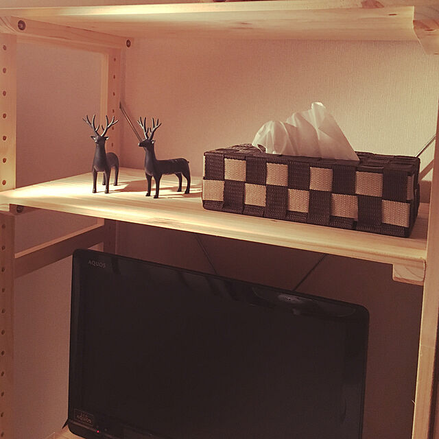 ka.zのBartram-Bartram 磁気ステッカー 冷蔵庫マグネット 冷蔵庫磁石 冷蔵庫 レシピ 便箋フック 冷蔵庫用 掲示板用 3D立体 飾り物 貼り (鹿型(ブラック))の家具・インテリア写真