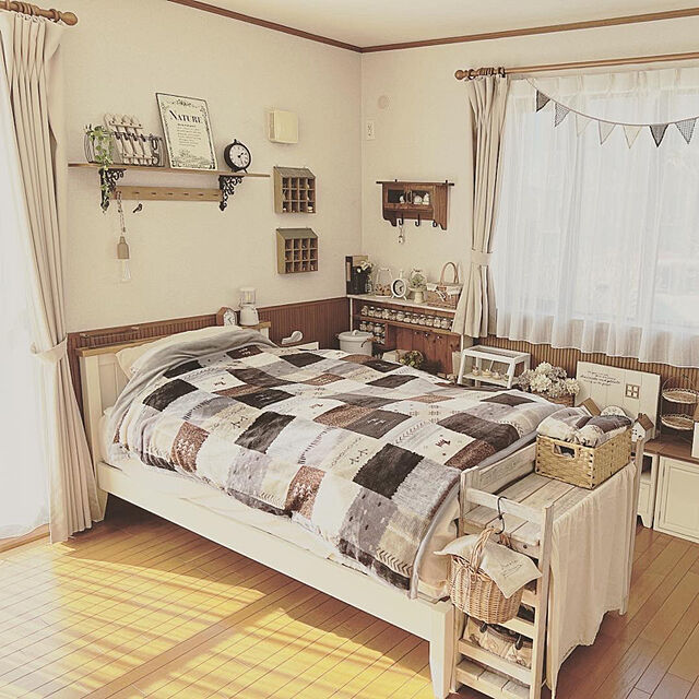 chiisanaashiatoの-mamシリーズ シングルベッド 「Crocus/クロッカス」の家具・インテリア写真