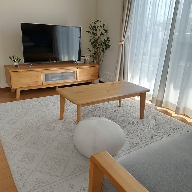 写真付きレビュー】ニトリ ローボード(Nアルナス150 LBR) の通販商品