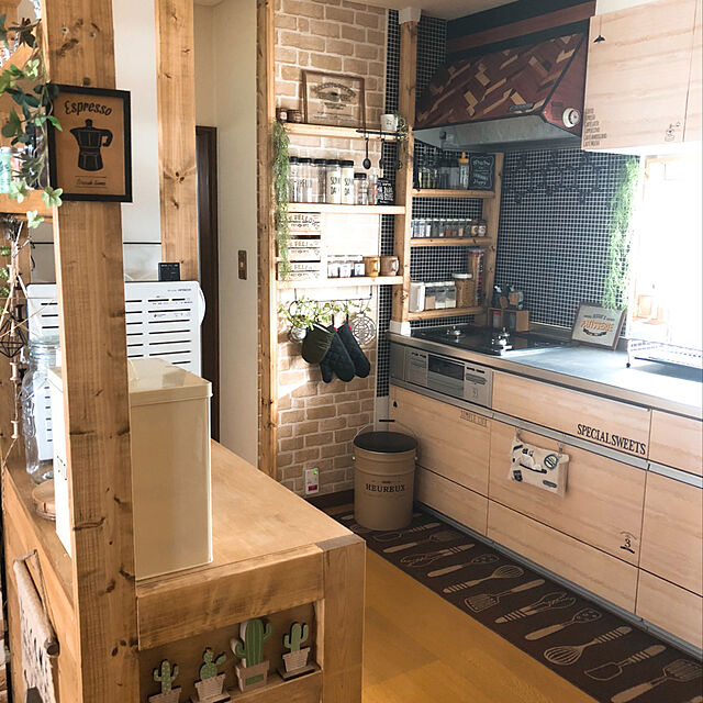 TOPのニトリ-キッチン用フロアマット(Nキッツル BR 45x240) の家具・インテリア写真