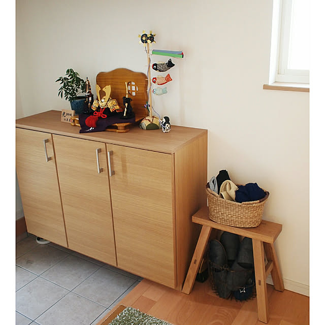 yunohaの無印良品-綿デニムインソールクッションスリッパ・Ｍ／ブルーの家具・インテリア写真