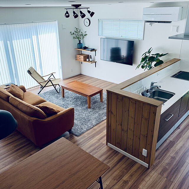 seriの東谷-Damie（ダミエ） 天然木センターテーブル m11802の家具・インテリア写真