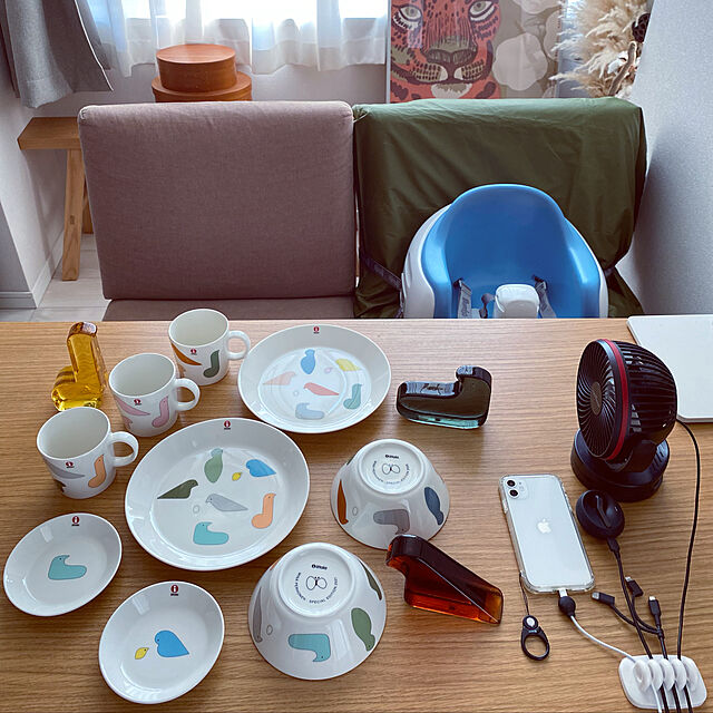 mugi1123の-プレート 21cm イッタラ×ミナ ペルホネン／iittala×mina perhonen テーブルウェア　2021の家具・インテリア写真