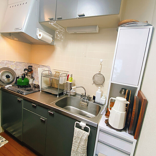 tokageのフェリモア-フェリモア 包丁スタンド ナイフホルダー キッチン 収納 ラック 通気性 衛生的 底なし 包丁立て (ホワイト)の家具・インテリア写真