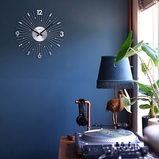 SOPHIASのPirondini-【アウトレット】ピロンディーニ 木製鳩時計 (カッコー時計) 152-BLUE Pirondini   Dondolo 152 クオーツ 掛け時計 ブルー イタリア製 の家具・インテリア写真