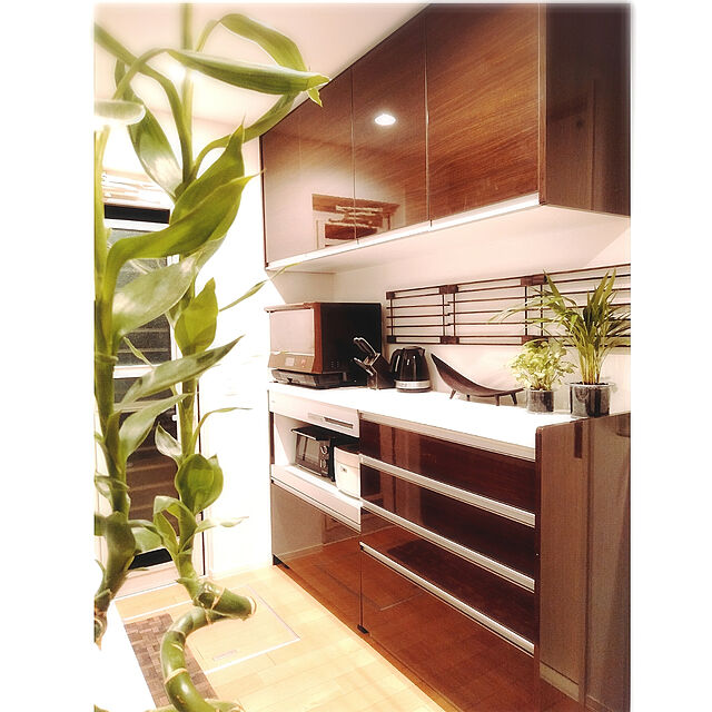 kodaminのニトリ-お手入れ簡単 水拭きできる キッチン用クッションフロアマット(TLランド 45X220) の家具・インテリア写真