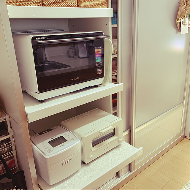 kiyomiの-AX-AW400-W シャープ スチームオーブンレンジ　26L　ホワイト系 SHARP　ウォーターオーブン　ヘルシオの家具・インテリア写真