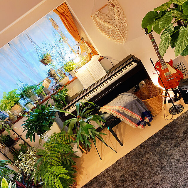 Tenの-マクラメ編み プラントハンガーの家具・インテリア写真