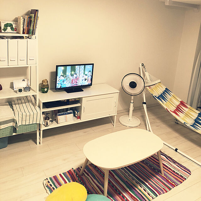 Haの-ハンモック 自立式 FunMockファンモック 室内 スタンド 動画アリハンモック【送料無料】の家具・インテリア写真