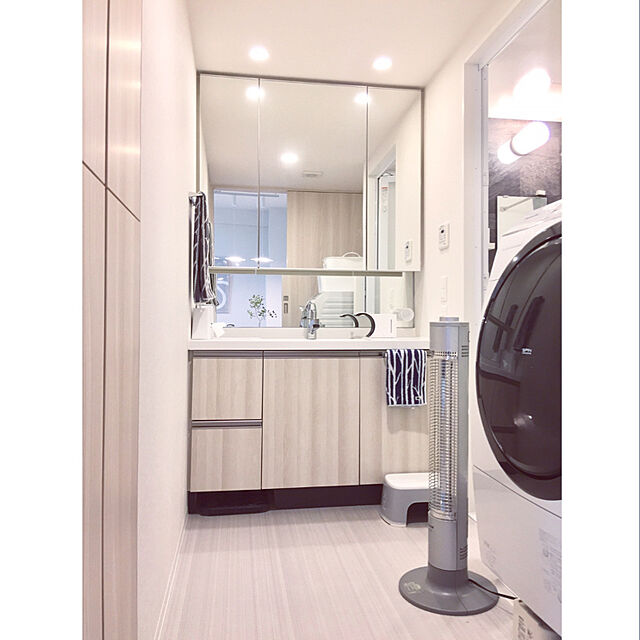 macaronの-SCOPE 【バグ 2枚セット】 house towel フェイスタオル Twiggy ブルー×ホワイトの家具・インテリア写真