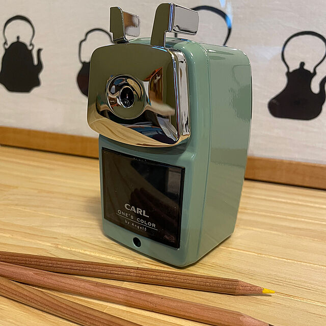setsukoの-【あす楽対応可】カール事務器 CARL 鉛筆削器 エンゼル5 プレミアム3 クリーム ピンク ライトブルー ライトグリーン A5PR3の家具・インテリア写真