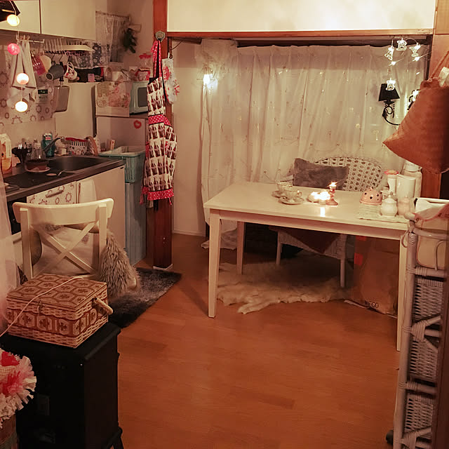 shueのあまの-[テーブルランプ] シャンデリア風 ガラスランプ HPN-0630の家具・インテリア写真