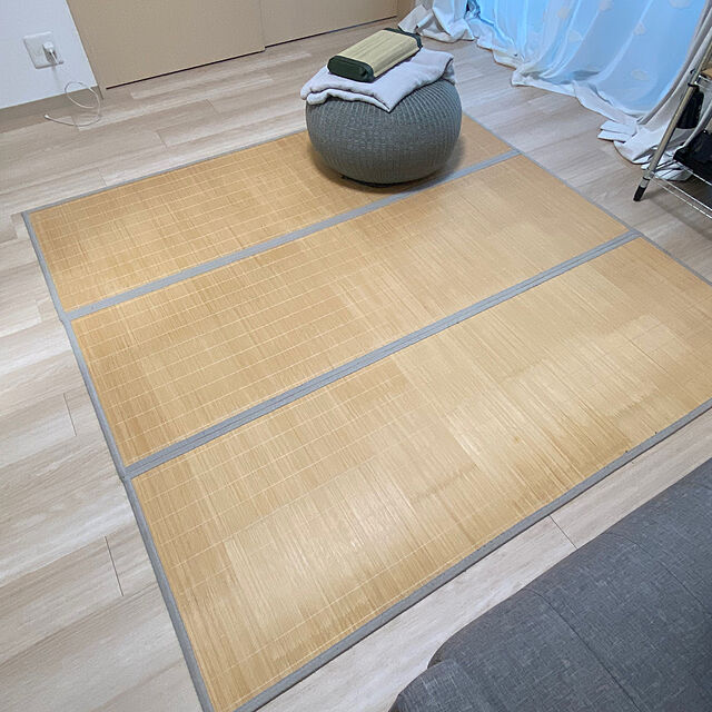 Kurumiのニトリ-接触冷感 竹ラグ(pr 120X180 BR s) の家具・インテリア写真
