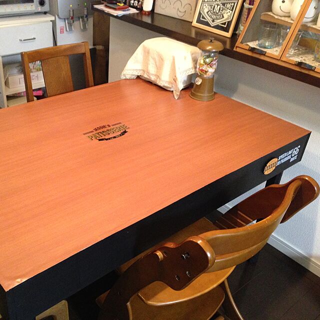 yukinkoの-木調テーブルシート 「120」の家具・インテリア写真