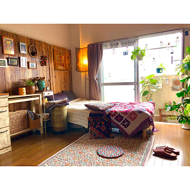 aikoのニトリ-フロアランプ(コーラルELT-11055BW) の家具・インテリア写真