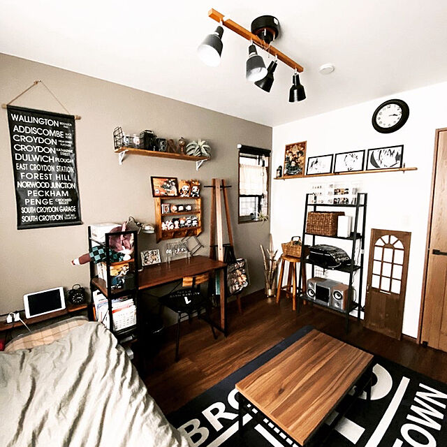 yuka_homeの-salut!(サリュ) ライフスタイル アンティークドアオブジェ ブラウンの家具・インテリア写真
