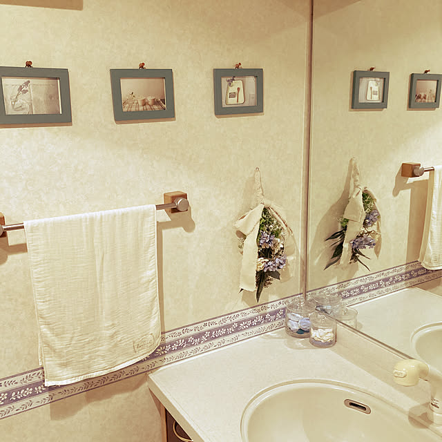 mikanの-フェイスタオル ガーゼ タオル ＜同色2枚セット＞ ナチュラル 日本製 セール 送料無料の家具・インテリア写真