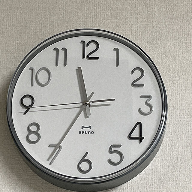 k.0317の-掛け時計 BRUNO ブルーノ カラフル シンプル おしゃれ かわいい 小さい アナログ ステップムーブメント ラウンドトーンウォールクロック　(ID-BCW031)*カラフルCFメーカー完売の家具・インテリア写真