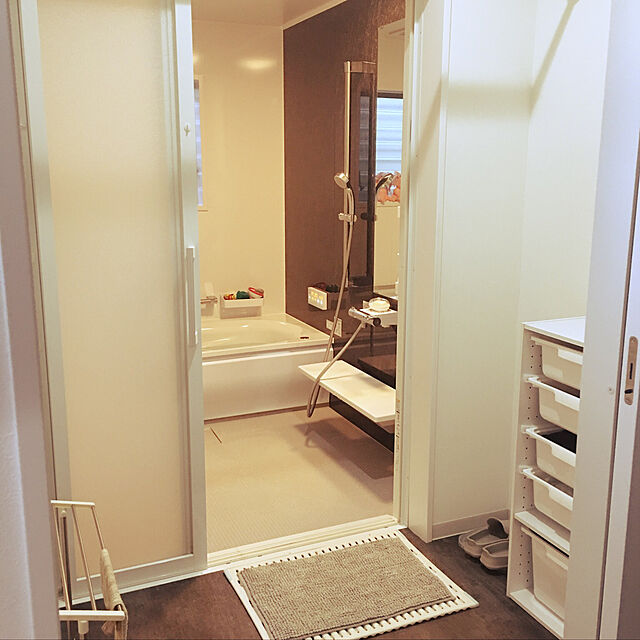 curoのニトリ-バスマット(IN ノエル 35X50 LGY) の家具・インテリア写真