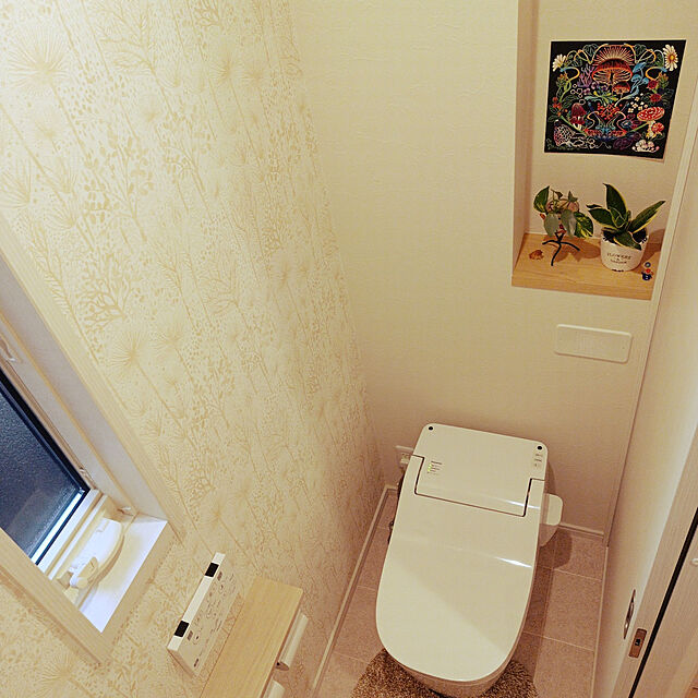 happy_kakakaのニトリ-円形トイレマット(ソフティ2 60R IV) の家具・インテリア写真