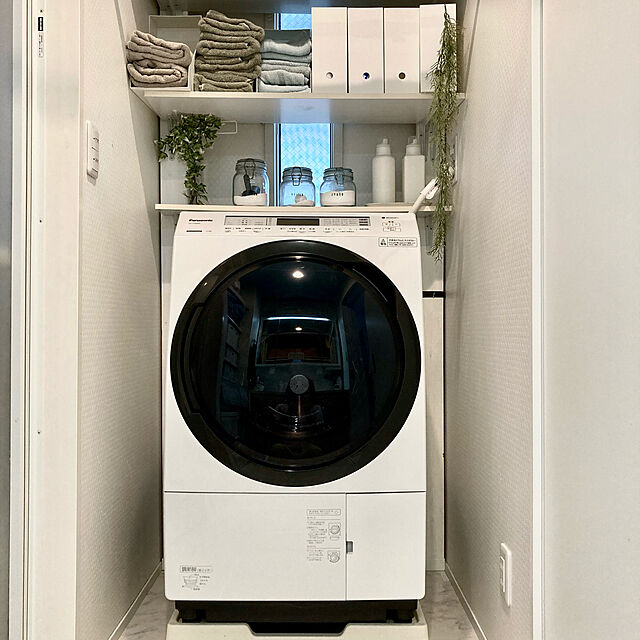 chi.nyanのパナソニック-パナソニック ななめドラム洗濯乾燥機 11kg 左開き 液体洗剤・柔軟剤 自動投入 クリスタルホワイト NA-VX800BL-W 送料無料(※一部地域を除く)の家具・インテリア写真