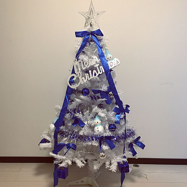 miichan.416の-クリスマスツリー led オーナメントセット 150 cm クリスマスツリーセット ホワイトツリー 全2色 ELE000011の家具・インテリア写真