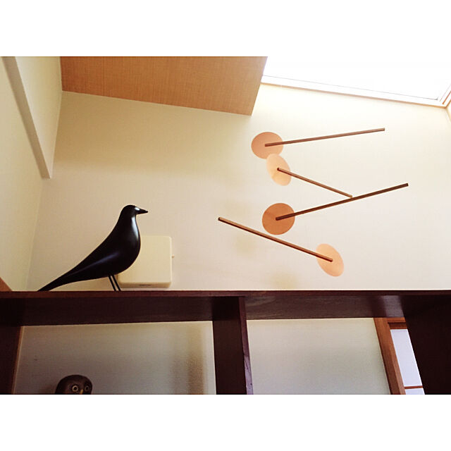 Hiroshiの-ヴィトラ Vitra オブジェ Eames House Bird （イームズ ハウスバード） 215 031 00 ブラック painted black 鳥 インテリア デザイン 置物の家具・インテリア写真