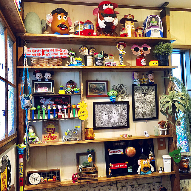 ronmaruのタカラトミーアーツ-ディズニーキャラクター ちょっこりさん ウッディ ぬいぐるみ 高さ約13.5cmの家具・インテリア写真