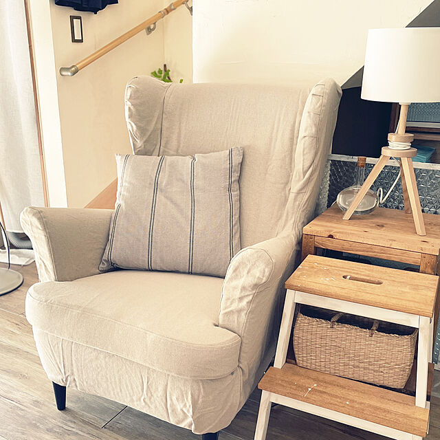 nikoのイケア-STRANDMON ストランドモン カバー ウィングチェア用の家具・インテリア写真