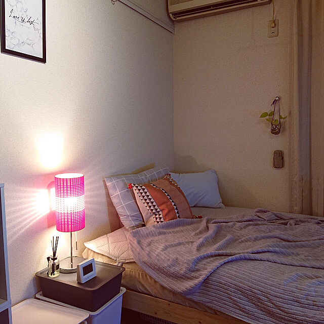 Noriのニトリ-敷きパッド セミダブル(NクールH ボーダーGY SD) の家具・インテリア写真