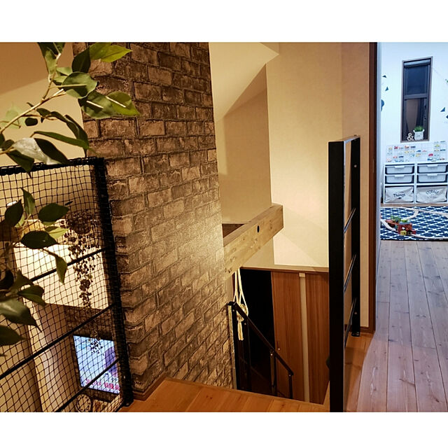 Misakiのイケア-【IKEA -イケア-】LILLABO -リラブー- レール50点セット 無垢材 (903.200.78)の家具・インテリア写真
