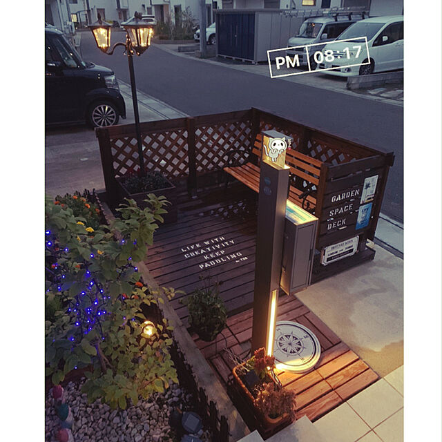 akipuの-【送料無料】ガーデンステップ コンパス [庭/ガーデニング/飛石/アクセント/磁石/かわいい/おしゃれ]の家具・インテリア写真