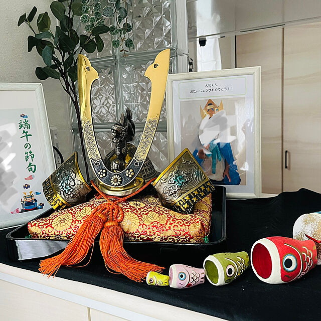 Hitomiの-五月飾り 五月人形 張子 鯉のぼり はりこーシカ 5個入り コンパクト マトリョーシカ 室内 かわいい おしゃれの家具・インテリア写真