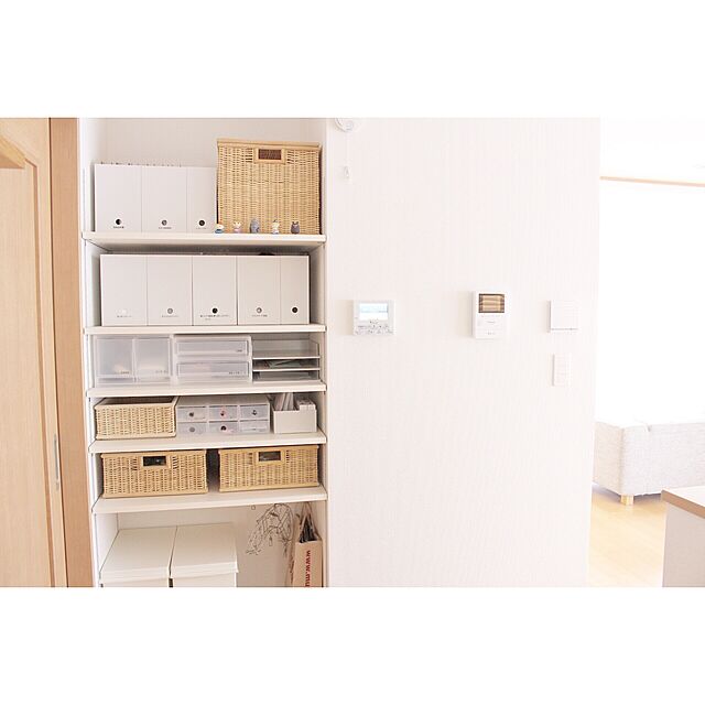 miii_yの無印良品-ポリプロピレンケース引出式・薄型・２段の家具・インテリア写真