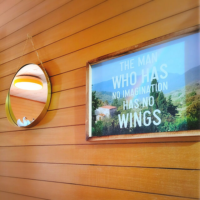 cherrycherryのケーアイジャパン-お部屋を飾る インテリア アート デザイン フレーム 40×30cm レインボーの家具・インテリア写真