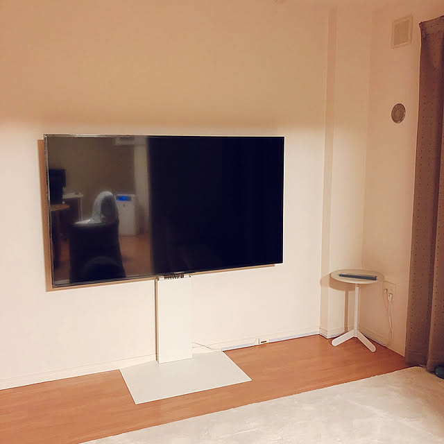 EQUALS壁寄せテレビスタンド WALL V3 ロータイプ 32~80V対応-