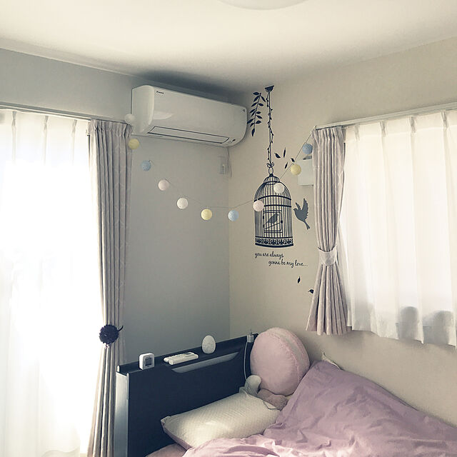 hiroの-salut!(サリュ) LEDコットンボールライト PKMIXの家具・インテリア写真