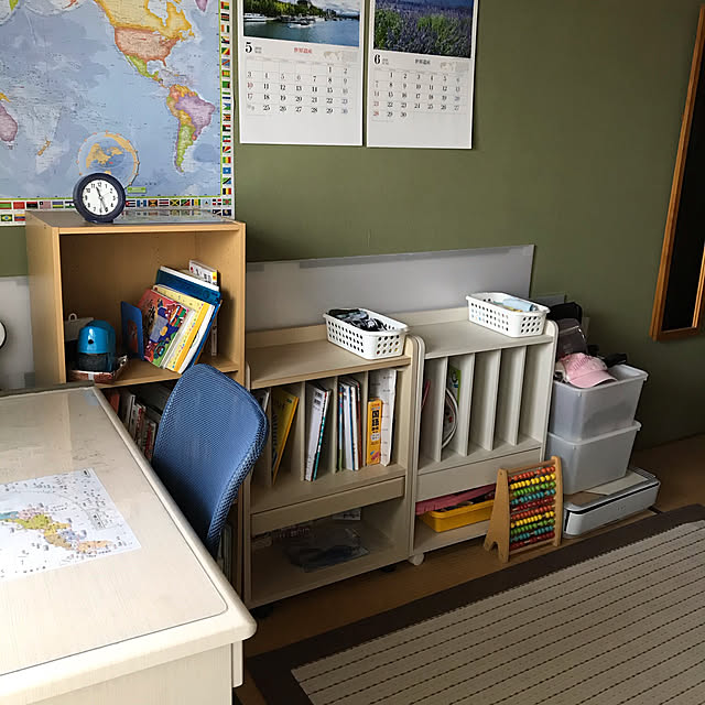 miihoのニトリ-ランドセルラック(グロウMT WW) の家具・インテリア写真