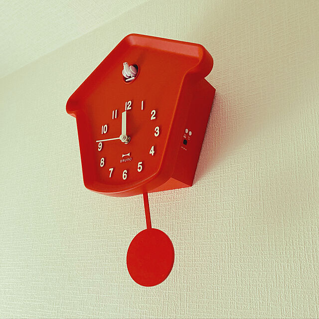 miwayuの-【送料無料】掛け時計「BRUNO」クックーハウス振り子クロック【鳩時計 はと時計 ハト時計 振り子時計 壁掛け時計】の家具・インテリア写真