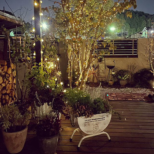 maimai0110の-ガーデニング ガーデン 雑貨『アンティーク風♪セミサークル プランター』の家具・インテリア写真