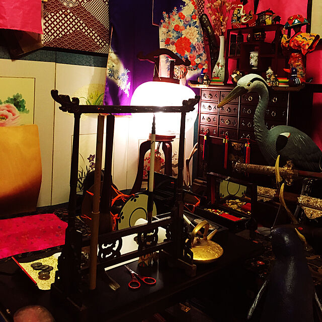 takakuzenの-韓国座布団ヤンダン座布団カバー　黒×ピンク　中身綿有りの家具・インテリア写真