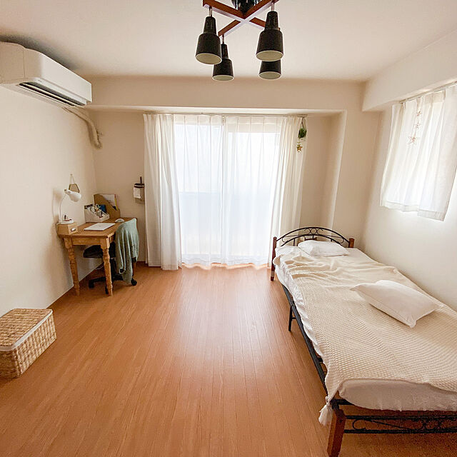 komoriのニトリ-遮像・採光156サイズレースカーテン Nナチュレ(WV 100×153×2) の家具・インテリア写真
