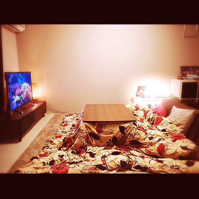 Y_chanのニトリ-リビングこたつ(アーチN 105 MBR) の家具・インテリア写真