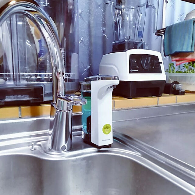 sara33の-ディスペンサー センサーポンプ simplehuman シンプルヒューマン 自動 電池式 （ 送料無料 オートディスペンサー ディスペンサーボトル ソープディスペンサー ソープボトル ハンドソープボトル ハンドソープ 食器用洗剤 ボトル ）の家具・インテリア写真